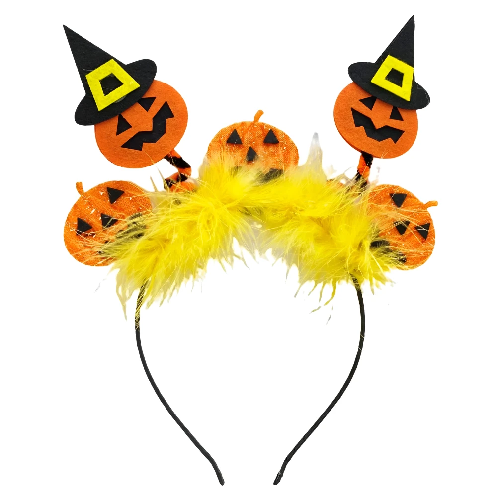 Halloween Bat Spider Headband - Spooky Pumpkin Hair Wear for Ghost Festival - Image 6