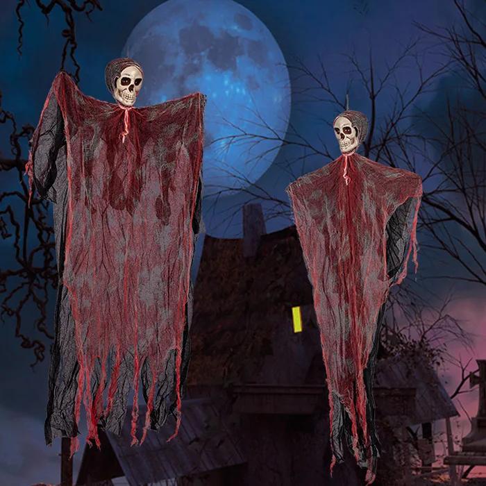 Halloween Hanging Skull Ghost Decorations