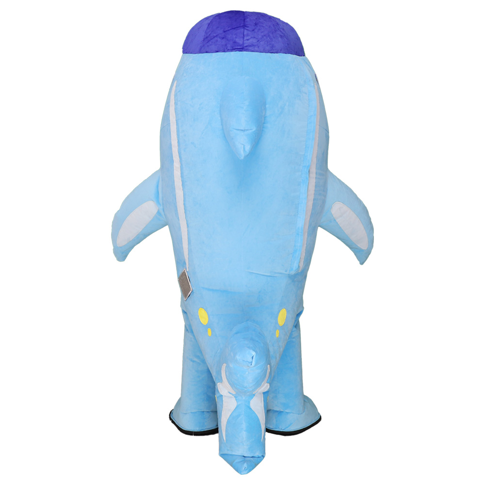 Dolphin Inflatable Mascot Costume Adult Cosplay Halloween Party Outfit - Image 4