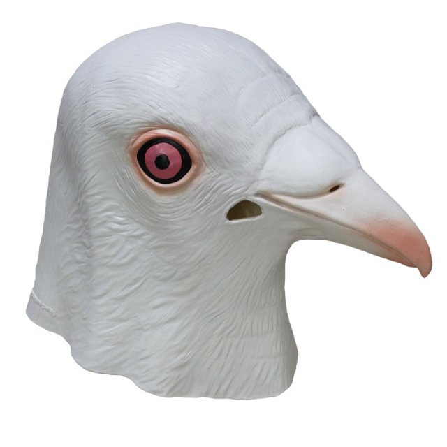 Realistic White Dove Mask for Halloween & Costume Parties