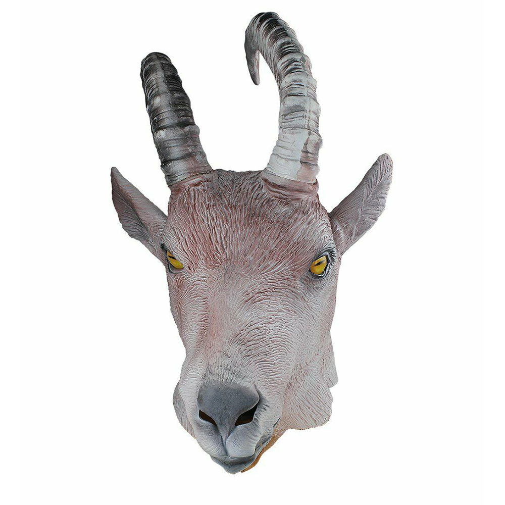 Full Overhead Goat Antelope Mask for Halloween & Costume Parties - Image 2