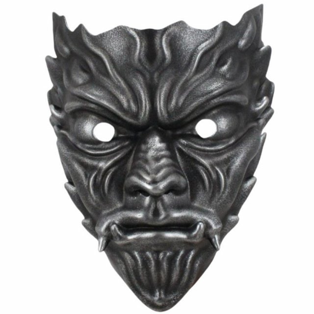 Halloween Resin Armor Mask for Cosplay & Party Role Play