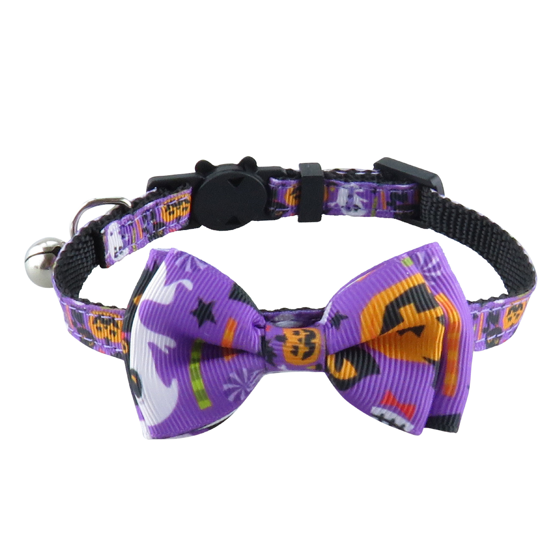 Purple pumpkin bow
