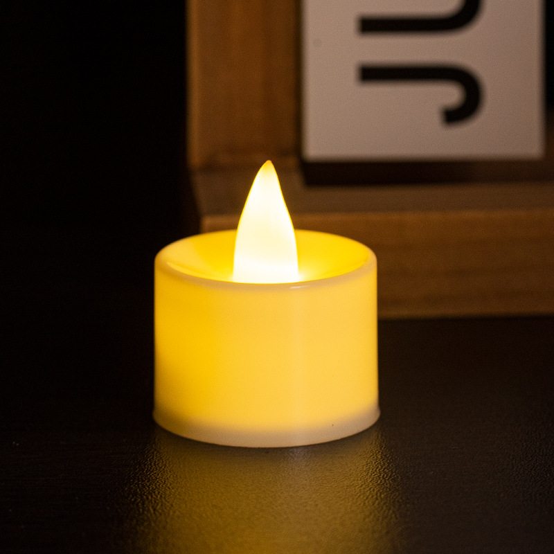 Flameless LED Heart-Shaped Tealight Candles - Image 4