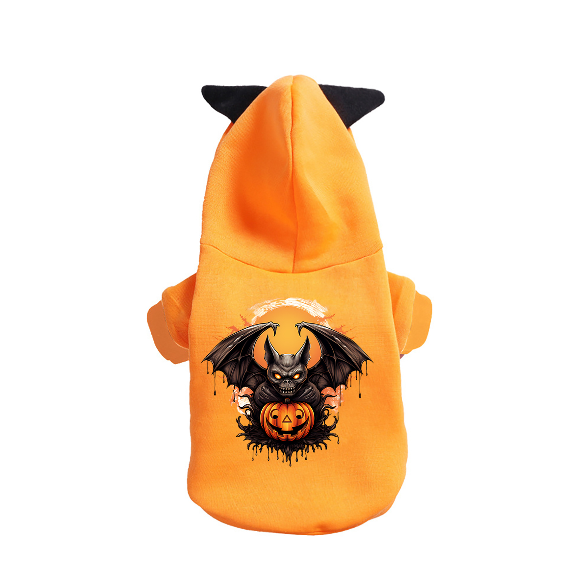 Cute Cartoon Print Pet Hoodie - Adorable Halloween Costume for Pets - Image 5