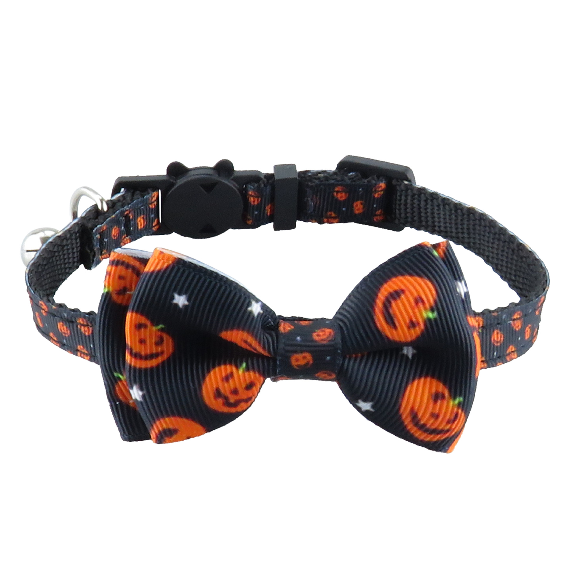 Black pumpkin bow