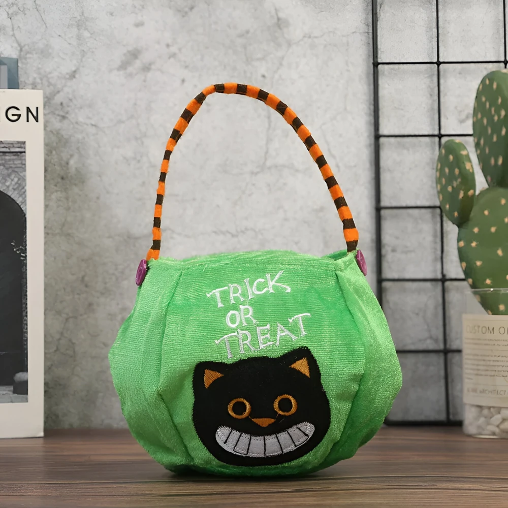 5pcs Halloween Candy & Gift Bags for Kids – Cartoon Treat Bags for Parties - Image 7