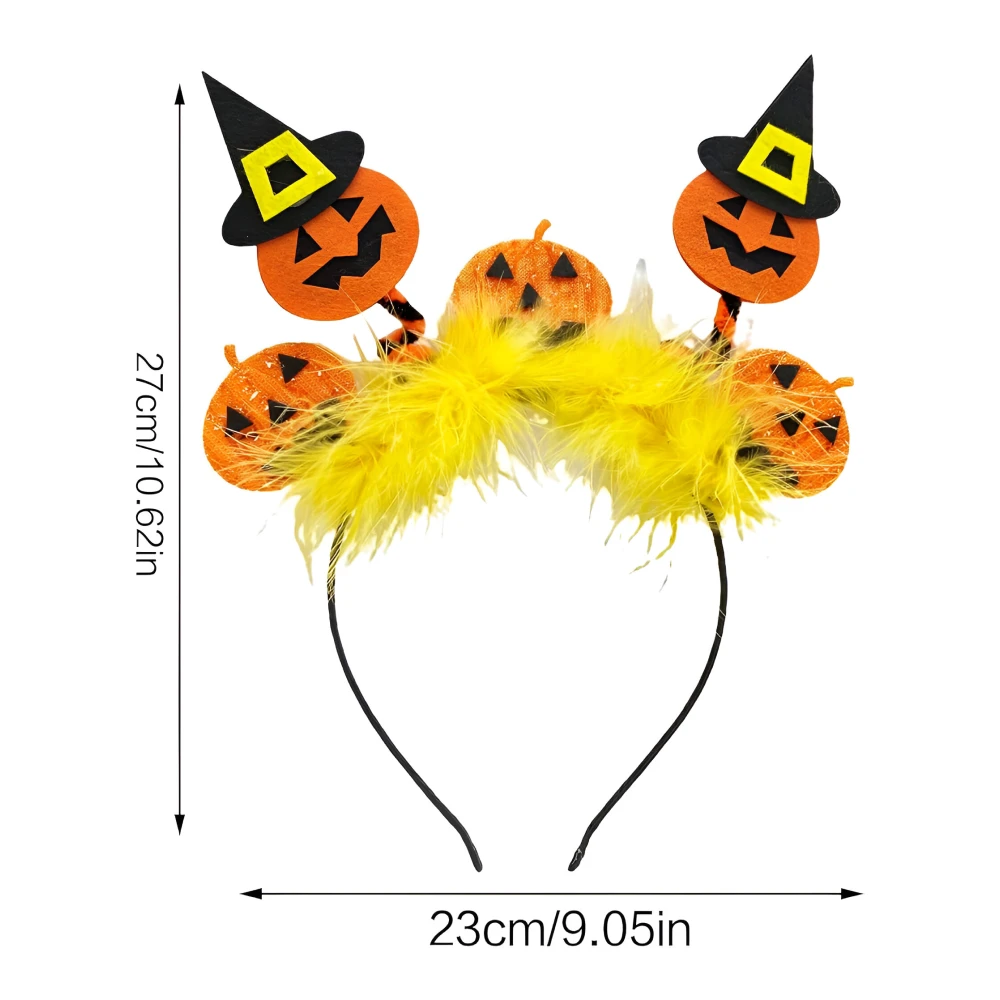 Halloween Bat Spider Headband - Spooky Pumpkin Hair Wear for Ghost Festival - Image 7