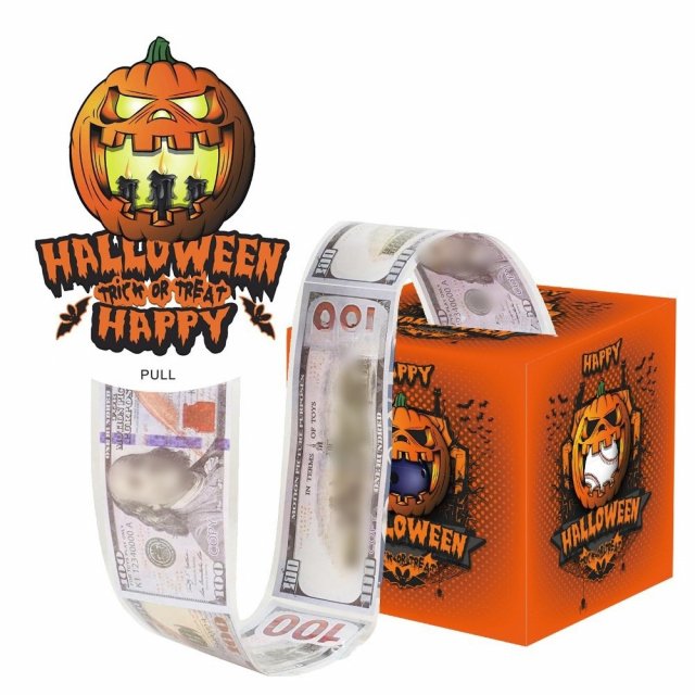 Creative Halloween Money Pull Box - Fun Cash Gift Decor
