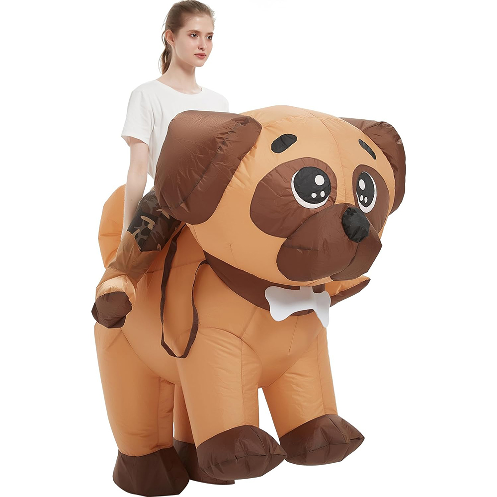 Inflatable Pug Dog Costume for Adults - Image 3