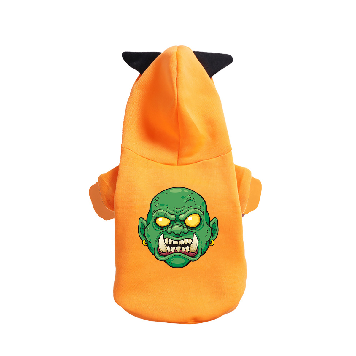 Adorable Cartoon Print Pet Hoodie - Perfect for Halloween Celebrations - Image 5
