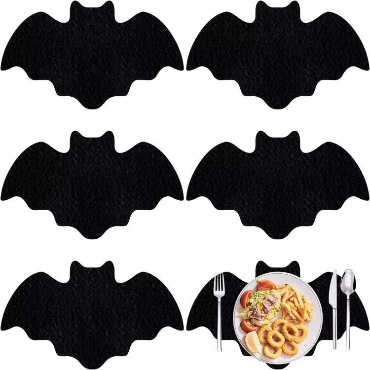 Halloween Bat Cutlery Mat - Ghost Festival Dinner Party Table Mat