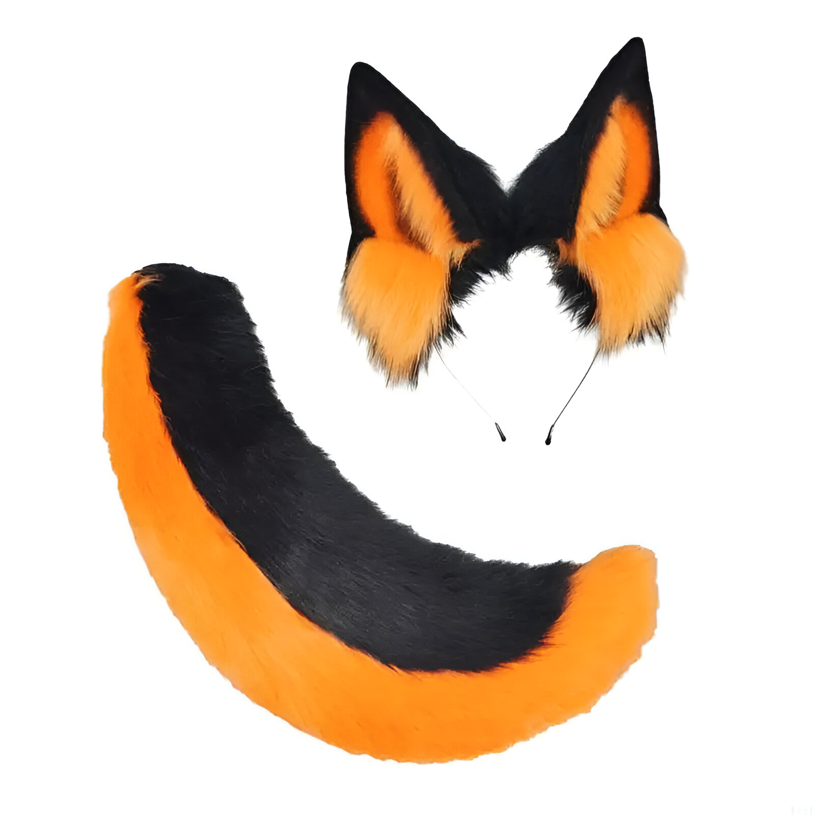 Animal Cosplay Costume Set with Ears and Tail for Halloween & Parties - Image 5