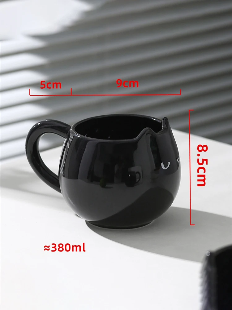 Cute Ceramic Cat Shaped Mug - Image 7