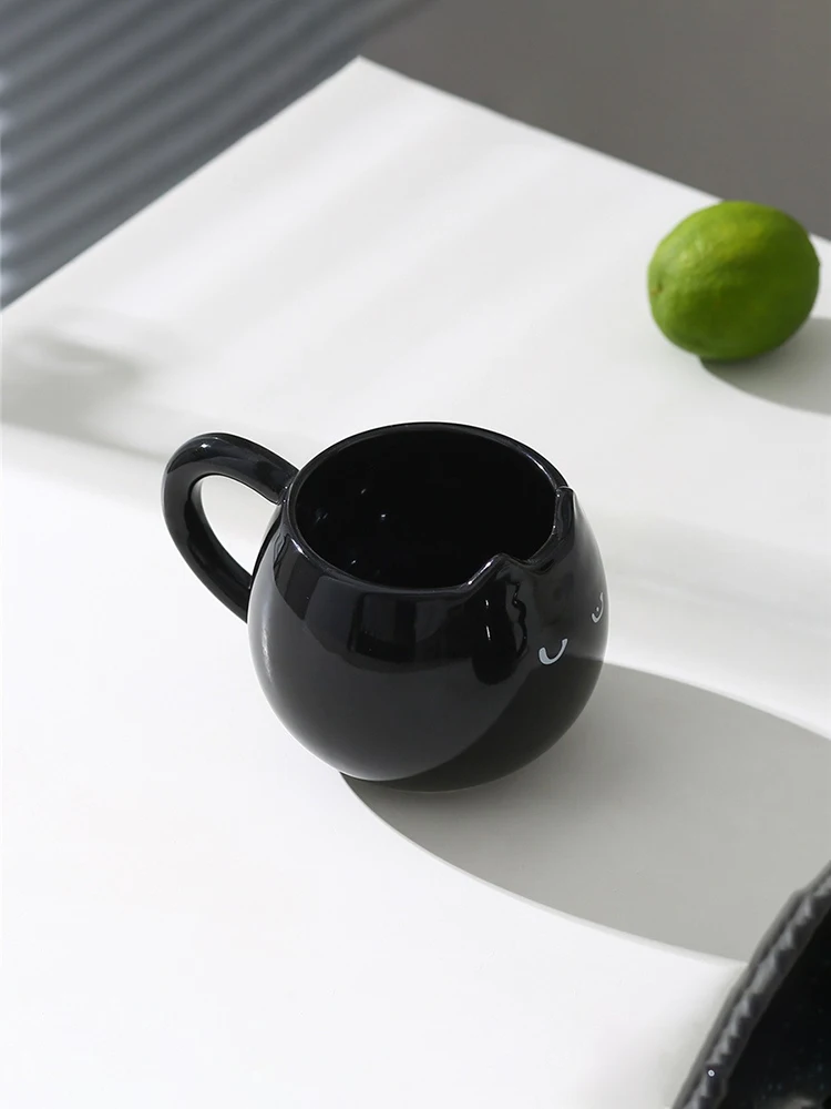 Cute Ceramic Cat Shaped Mug - Image 5