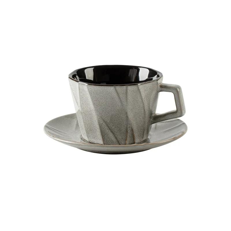 Cup with saucer Gray