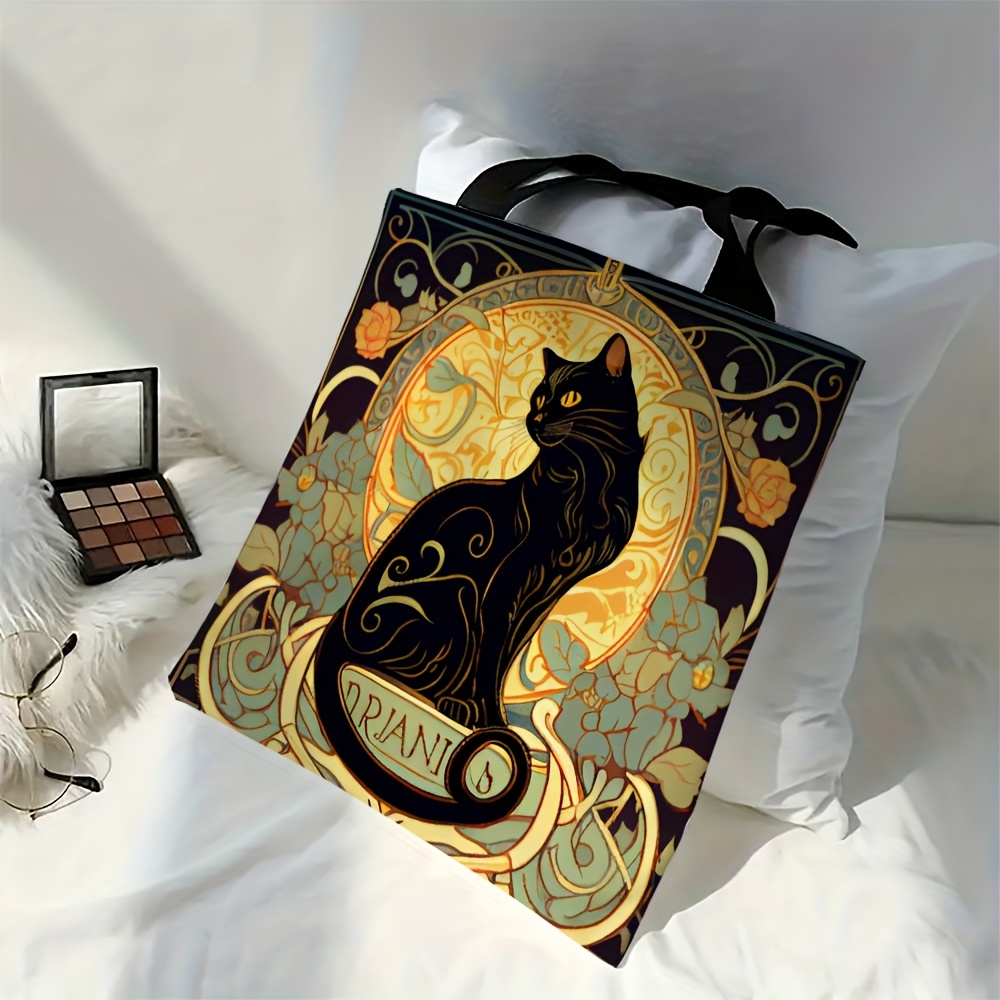 Chic Animal Print Tote Bag - Image 4