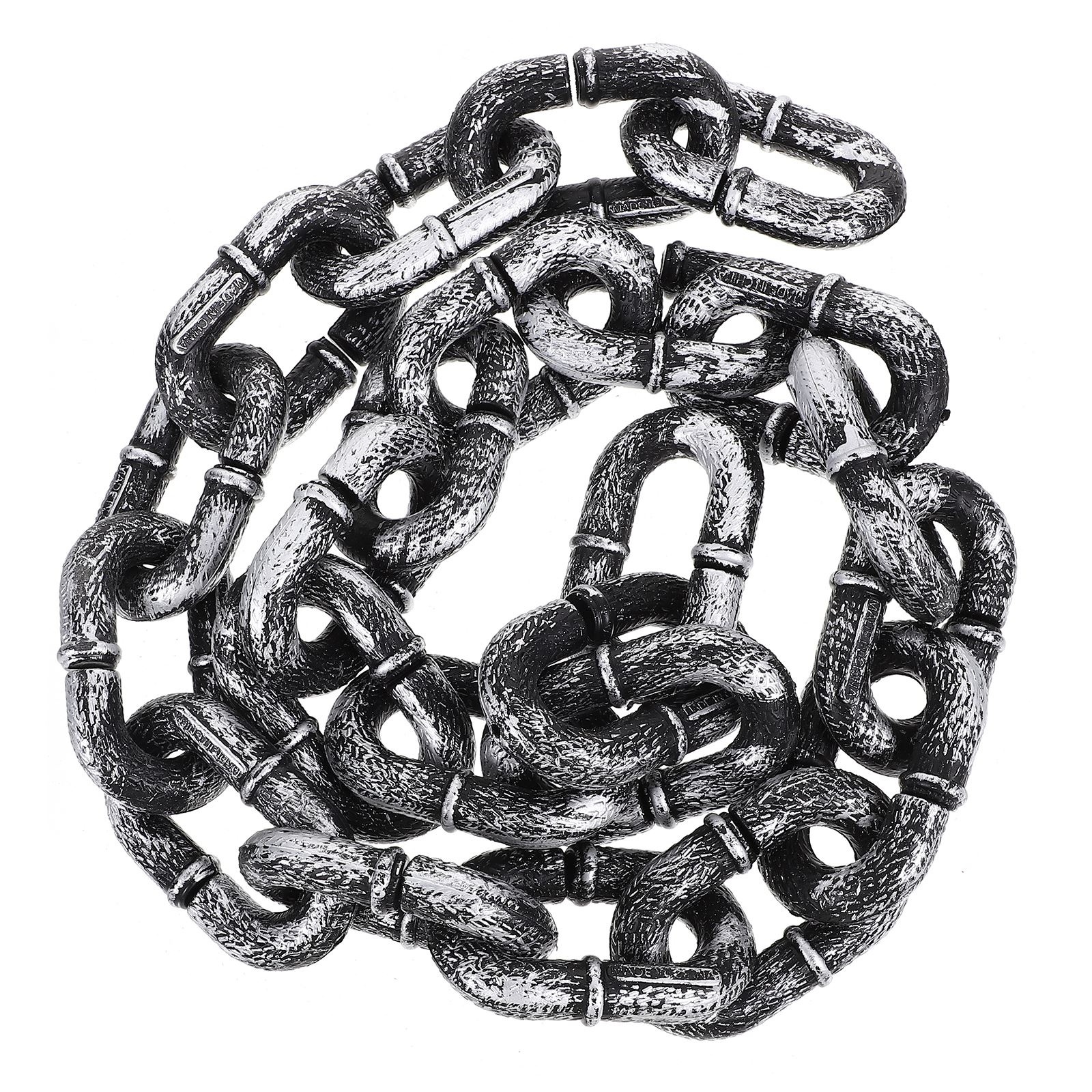 1M Halloween Decorative Simulated Iron Chain - Lightweight Plastic Party Accessory