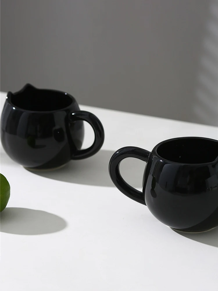 Cute Ceramic Cat Shaped Mug - Image 6