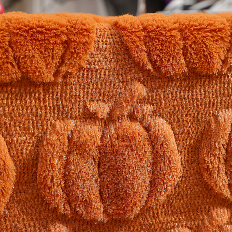 3D Pumpkins Plush Table Runner 13x72 Inch - Image 6