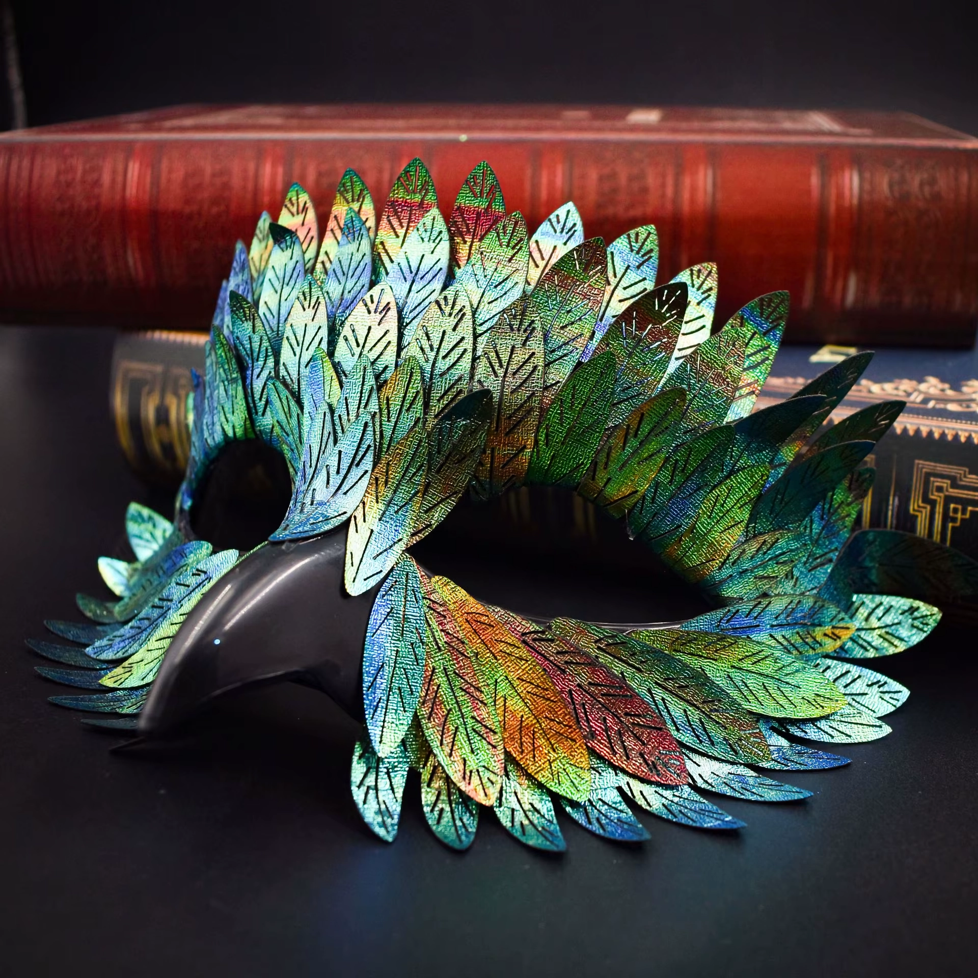Eagle Bird Beak Half Face Mask for Cosplay & Costume Parties - Image 3