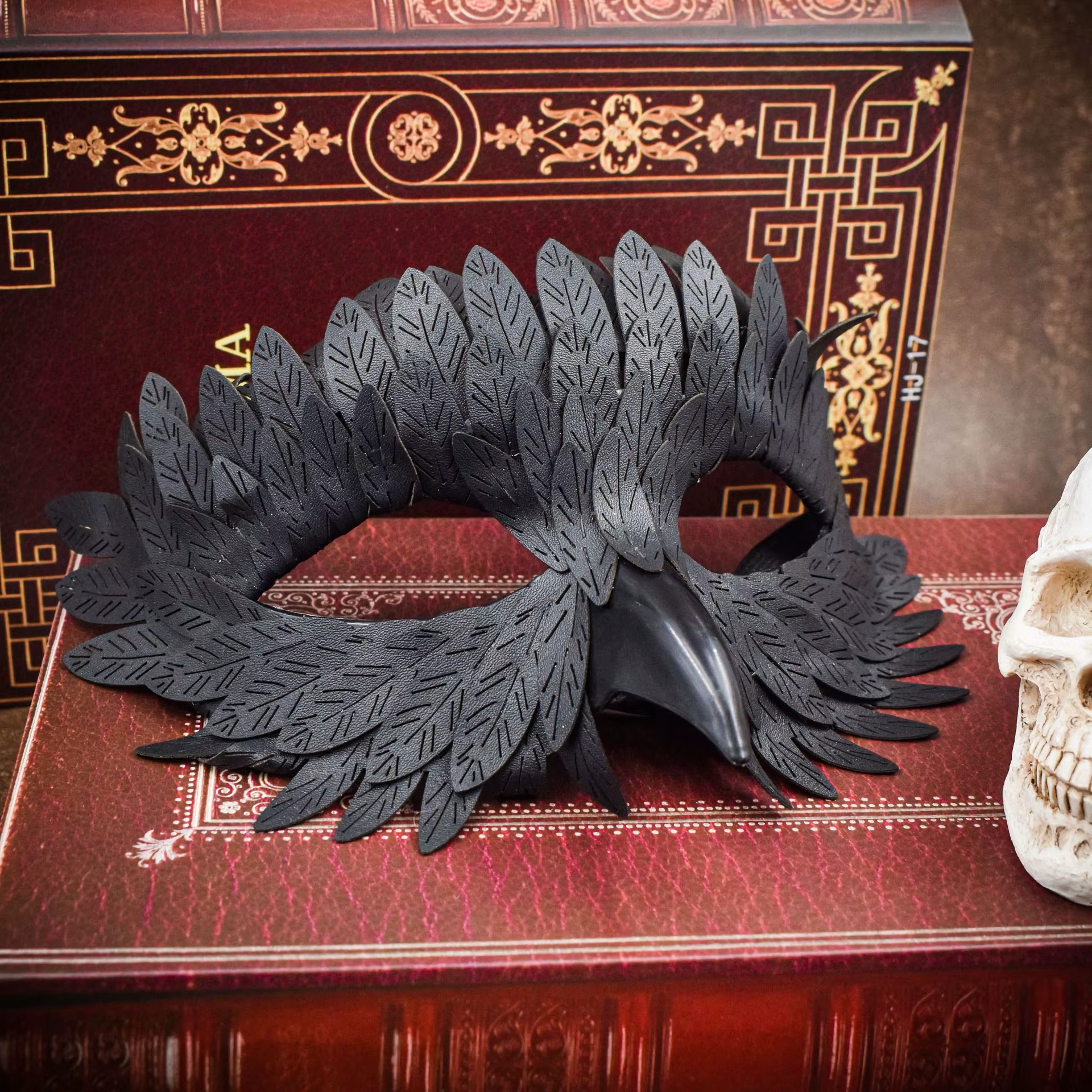 Eagle Bird Beak Half Face Mask for Cosplay & Costume Parties - Image 5