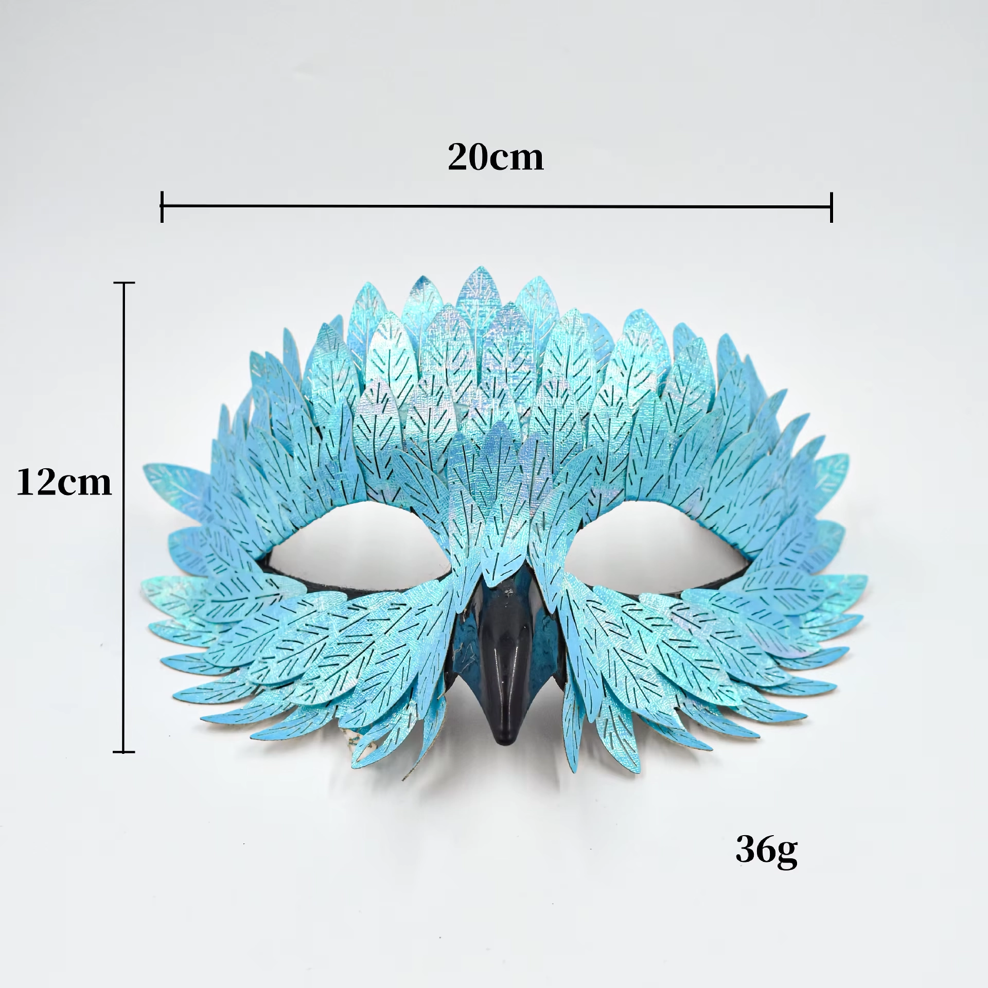 Eagle Bird Beak Half Face Mask for Cosplay & Costume Parties - Image 7