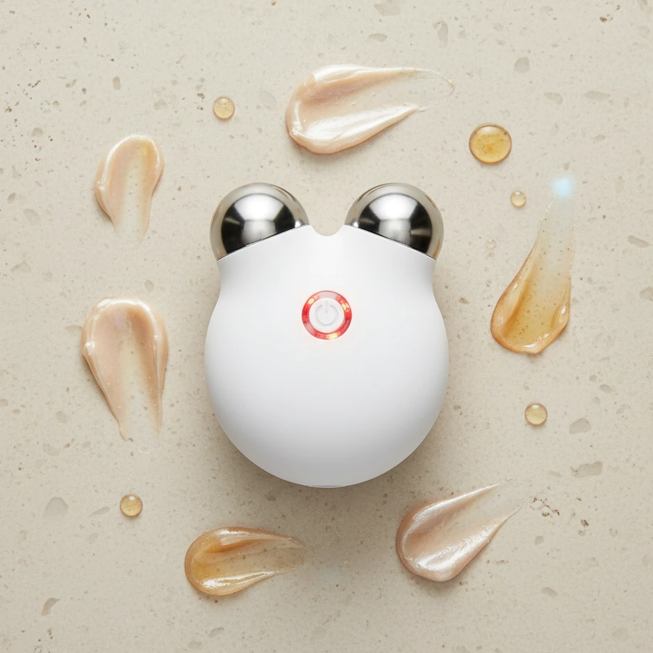 Portable Microcurrent Facial Massager for Skin Lifting & Rejuvenation