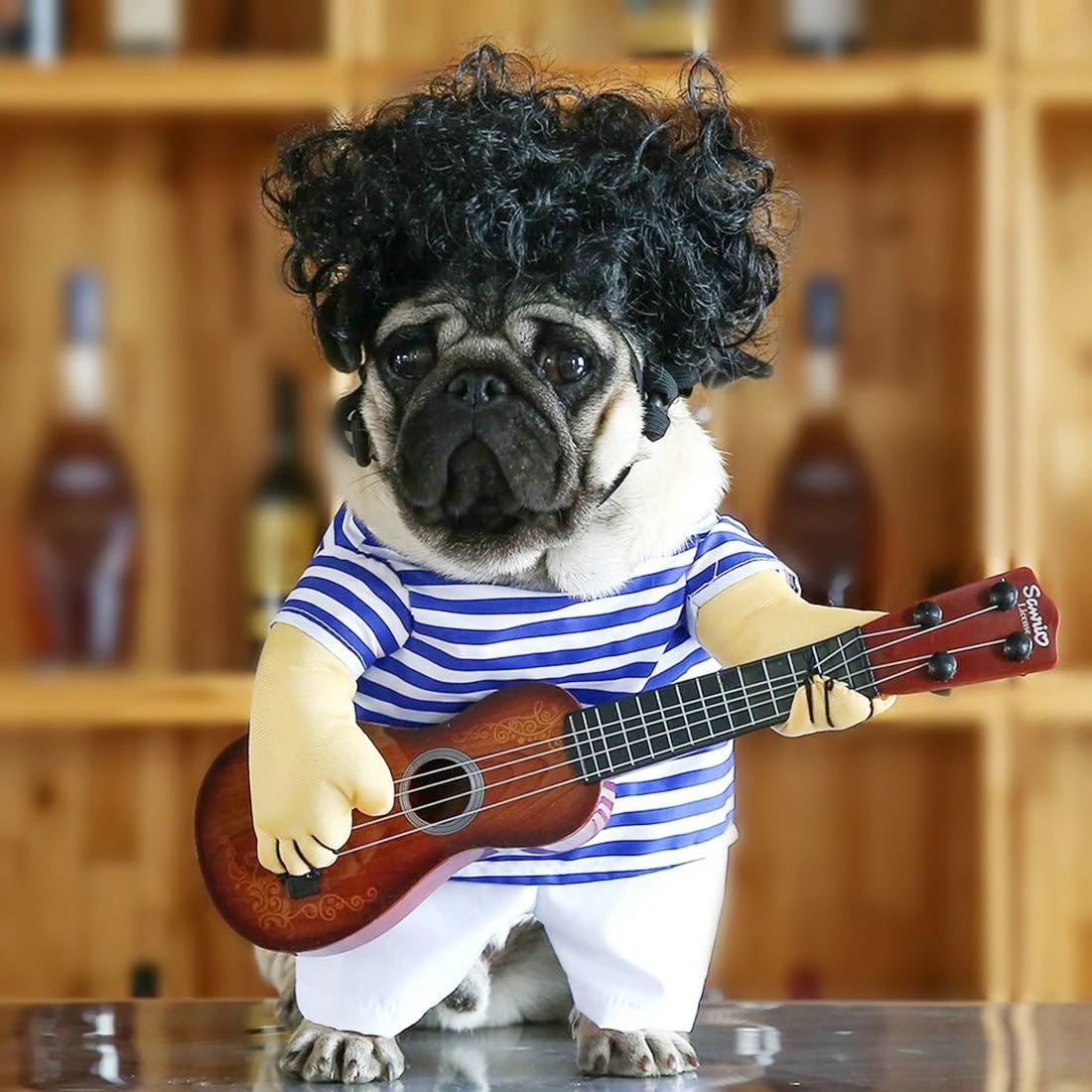 Funny Pet Guitar Costume for Dogs and Cats - Image 2