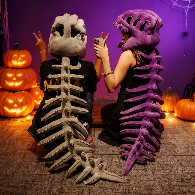 75/115 Inch Dinosaur Skeleton Costume - Image 3