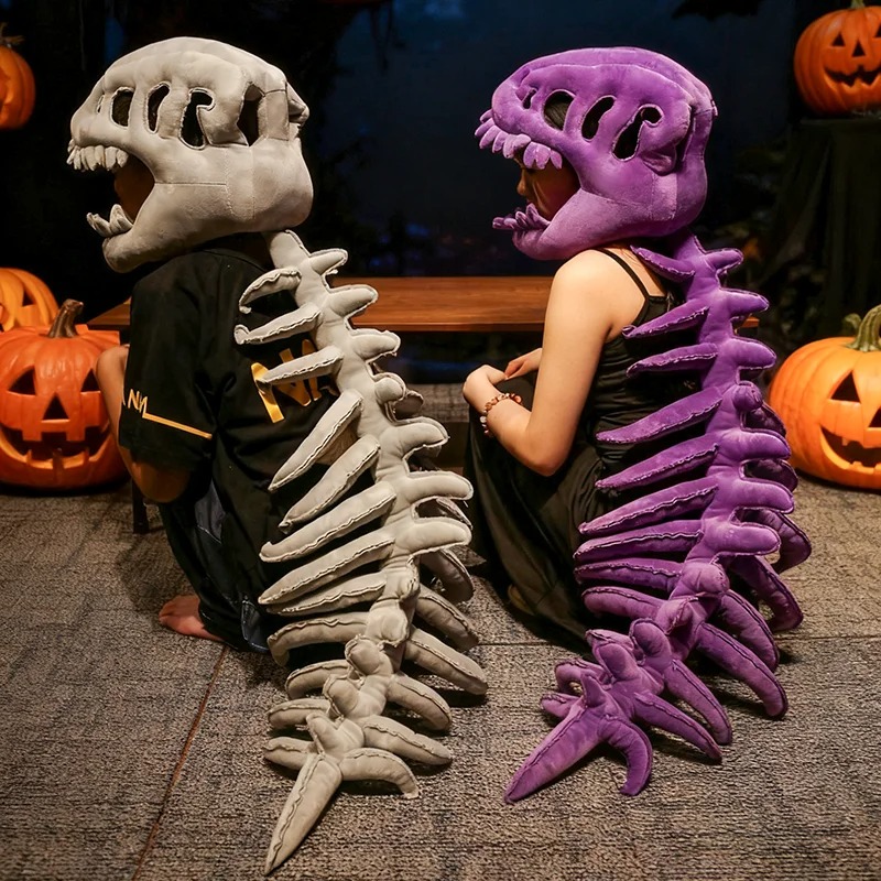 75/115 Inch Dinosaur Skeleton Costume - Image 4