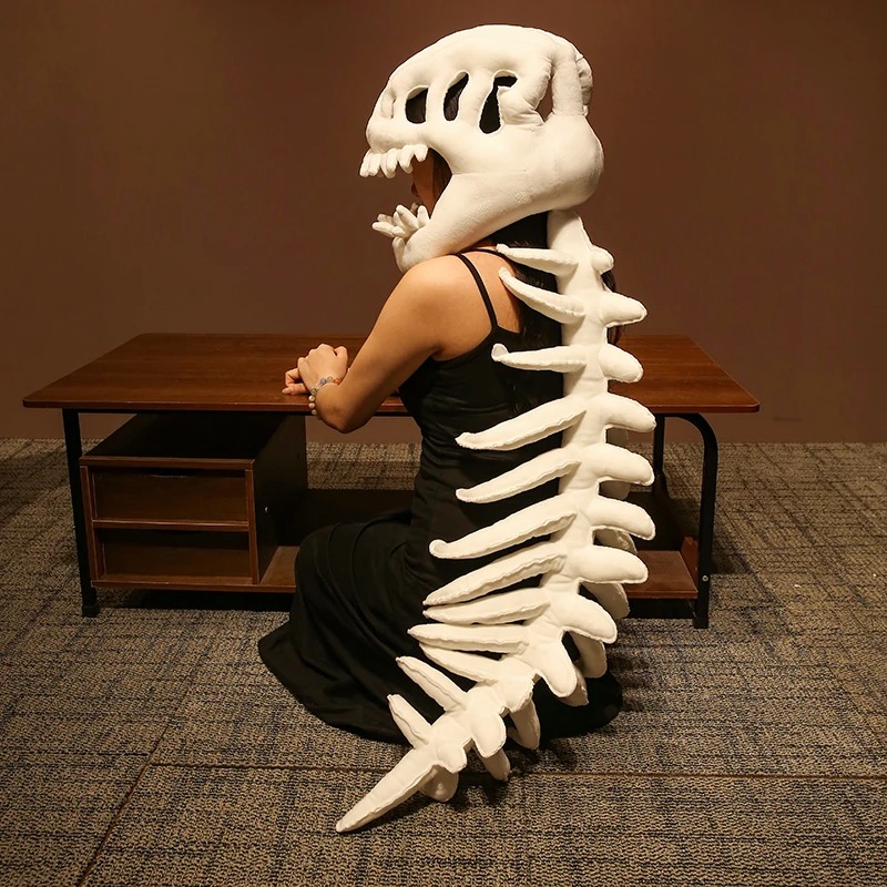 75/115 Inch Dinosaur Skeleton Costume - Image 7